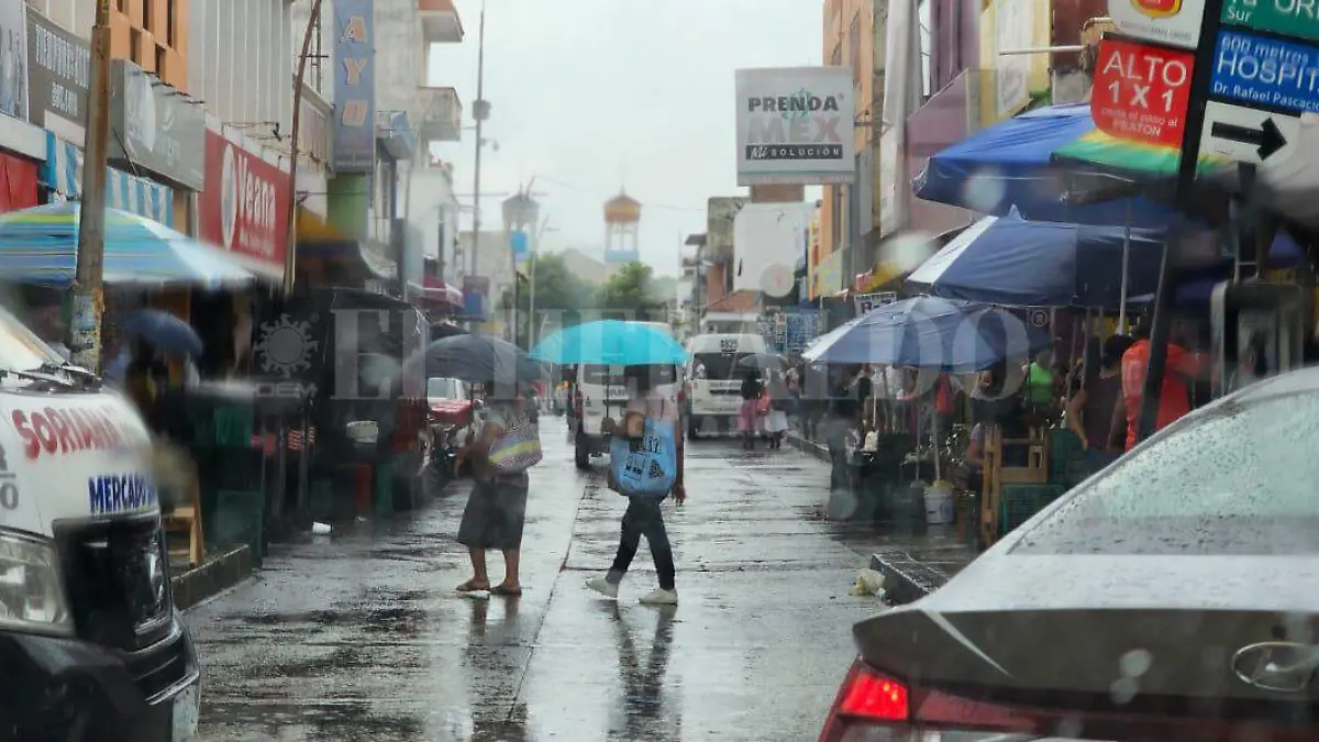 Lluvia en Chiapas